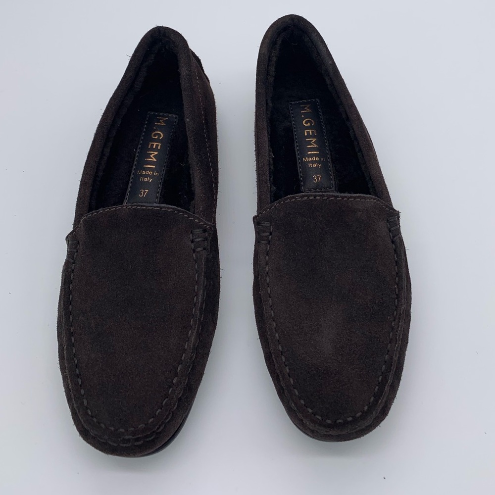 M. Gemi suede moccasins